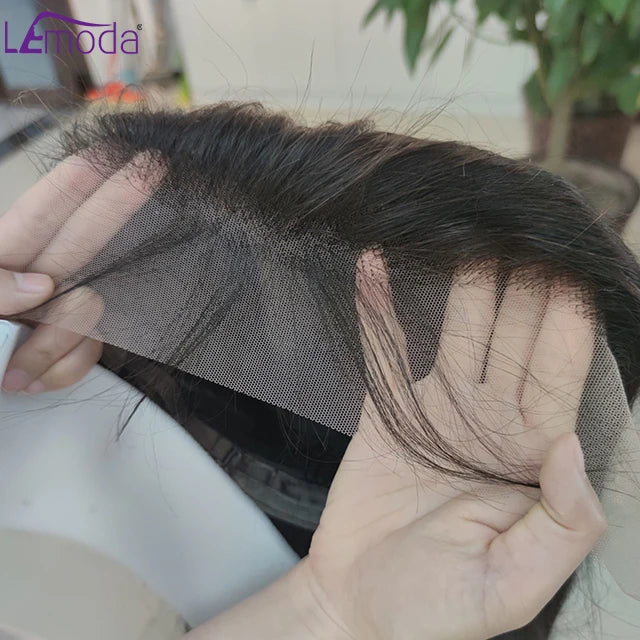 Wholesale 100% Remy Virgin Brazilian Human Hair 13x4 HD Lace Frontal Closure 180% Density Transparent Swiss13x4 HD Lace Frontal