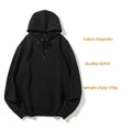 OEM Free Sample Unisex Autumn Vintage Hooded Front Logo Oversize Pullover Hoodie Set Sweatshirt Long Sleeve Printed