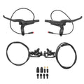 NUTT  Electric Scooter  E-Bike Bicycle Black (Front L& Rear R) Hydraulic Disc Brake Kit for 140 145 160 180 mm Disc Brake