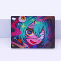 Custom Creative Plastic Paper Clip Cute Animal Acrylic Memo Pad Holder for Office or School Stationery Grating Acrylic Design