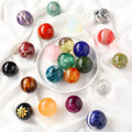 Bulk Wholesale Mixed Material Natural Crystal Sphere Polished Hand Carved Gemstone Ball for Home Decoration
