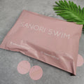 Eco Friendly High Quality Glossy pink Express Mailer Custom logo Printed Plastic Mailing Postal Bag Poly Shipping Mailers