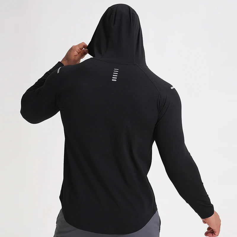 Custom Logo Casual Pullover Running Men's Sports Hoodies