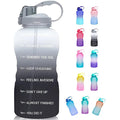 128OZ 3.78L square Leak-proof Gift Outdoor Sports clear BPA FREE Plastic Water Bottle Soft Plastic Water Bottle