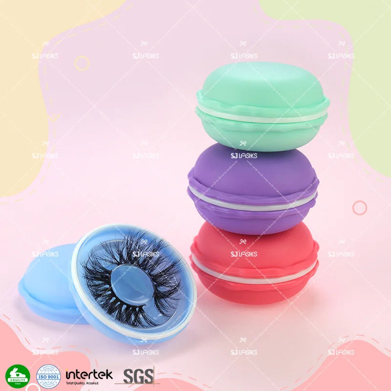 Travel-Friendly Plastic Box for False Eyelashes