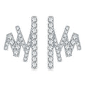 Fashion Hot Sale 925 Sterling Silver Jewelry Stud Earrings Cute Simple Style Earring