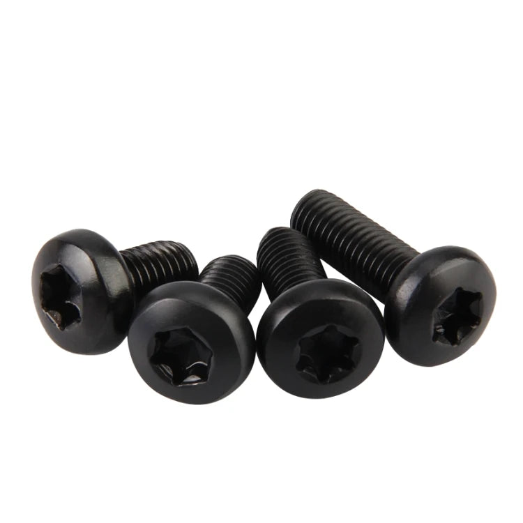 M2 M2.5 M3 M4 M5 M6 DIN7985 Black Stainless Steel A2 304 Star Drive Torx Pan Head Machine Screws