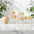 Frosted Skincare Packaging Bottle Se Body Butter Lotion Serum Skin Care Cream 30ml 50ml 100ml Glass Cosmetic Jar