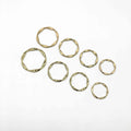 Metal Swimwear Hardware Accessories Heart Shape Swimwear Ring Connector Accessories Heart Design for Swimwear