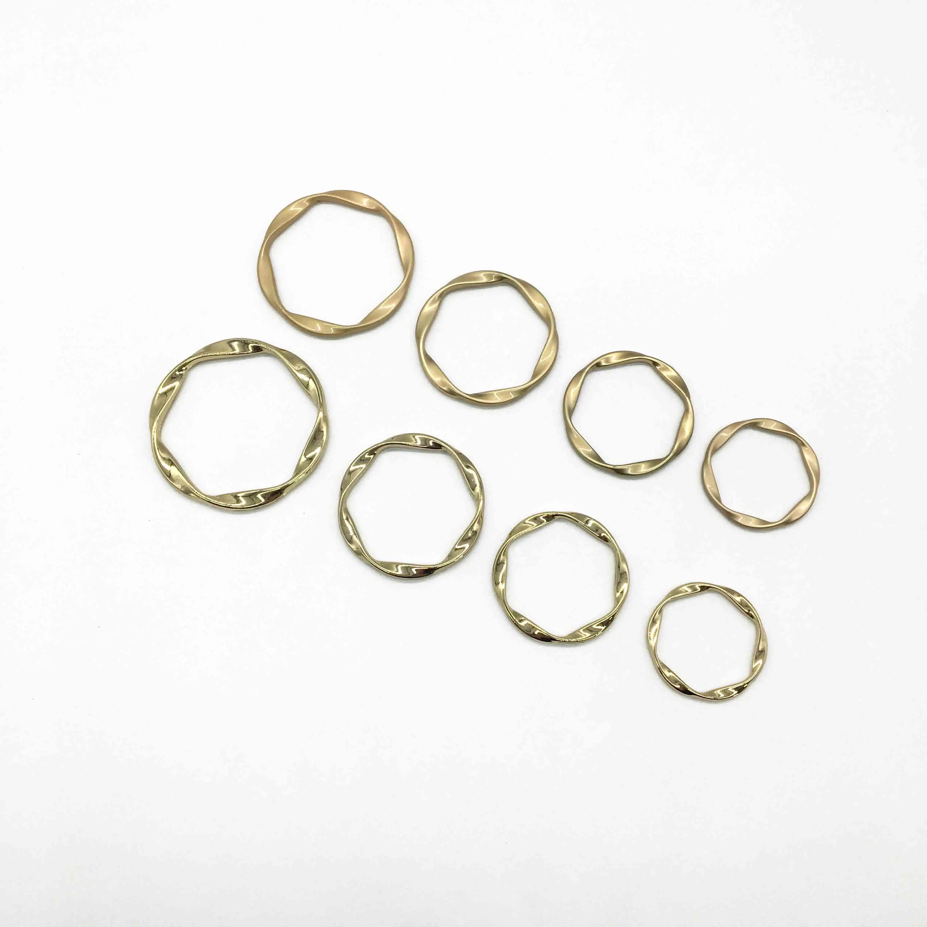 Metal Swimwear Hardware Accessories Heart Shape Swimwear Ring Connector Accessories Heart Design for Swimwear