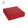 Necklace Earring Gift Packaging Jewelry Box Ring Box Fancy Custom Big Pu Leather Crown Design  Hard Paper Wholesale Eco Luxury
