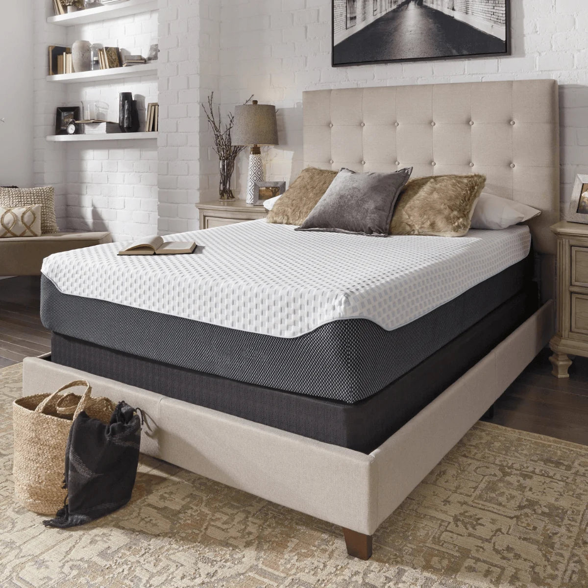 Taiwan Factory Exports US Modern Mattress Memory Foam Roller Polyurethane Spring for Hotels Bedrooms Avoids Antidumping Duty