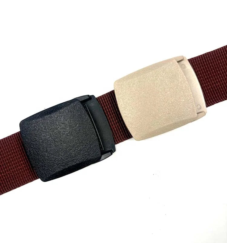 China Factory Supply Adjustable Nylon Webbing Men's Waist Adjustable 1.5Inch Tactical Plastic Buckle for Bag Accessories