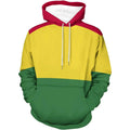 Fitspi 3d Printing Hoodie Bolivia Flag Sweatshirt Adult Men and Women Casual Streetwear