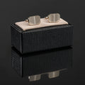 Cheap Personalized Cheap Square Brass Material Gold Plated Engraved Cufflinks for Men Shirt