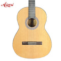 Aiersi Handmade Low Budget Spruce Top 39 Inch High Glossy Finishing All Laminated Classical Guitar for Sale