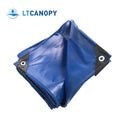 Litong China Factory 530gsm Blue PVC Coated Heavy Duty Tarpaulin Polyester Fabric Cover Pool Print PVC Coated Fabric