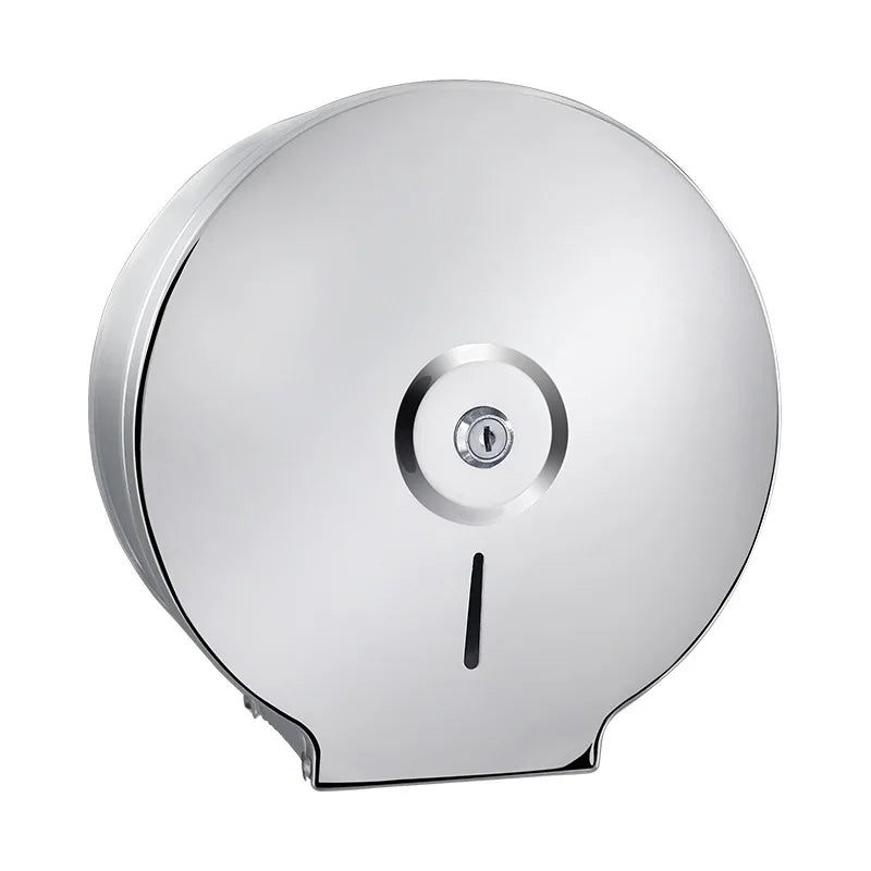Wall Mounted Drilling Paper Kitchen Bathroom Toilet Storage Lock Rack Napkin Dispenser 304 Stainless Steel Tissue Box Hotel Use