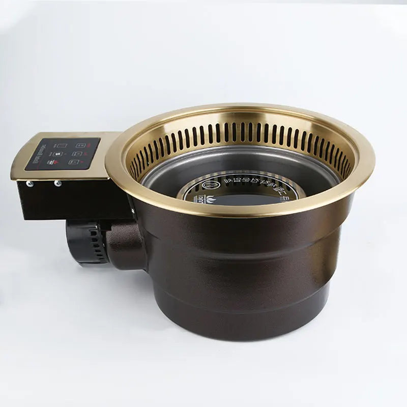 Electric Barbecue Grill Smoker Korean Restaurant Infrared Smokeless Electric BBQ Grill Roaster