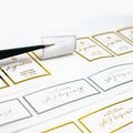 Label Sticker Custom Logo Waterproof Alcohol-Resistant Oil-Proof Gold Foil Matte Cosmetic Perfume Label