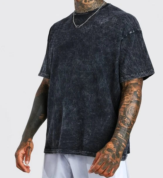 Streetwear Men t Shirts Oversized High Quality Polyester t Shirt Vintage 320 Gsm Clothing Manufacturers Custom t Shirts