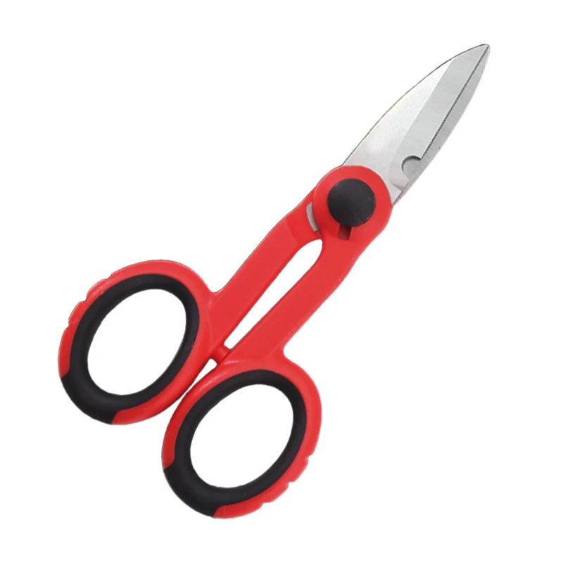 Sharp Durable Stainless Steel DIY Electrician Shear Special Cutter for Cable Fiber Optic Tools Plier Wire