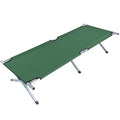 Woqi Folding Portable Lightweight Camping Bed Single Cot 600D Carrying Bag Camp Tent Camp Bed for Vacation