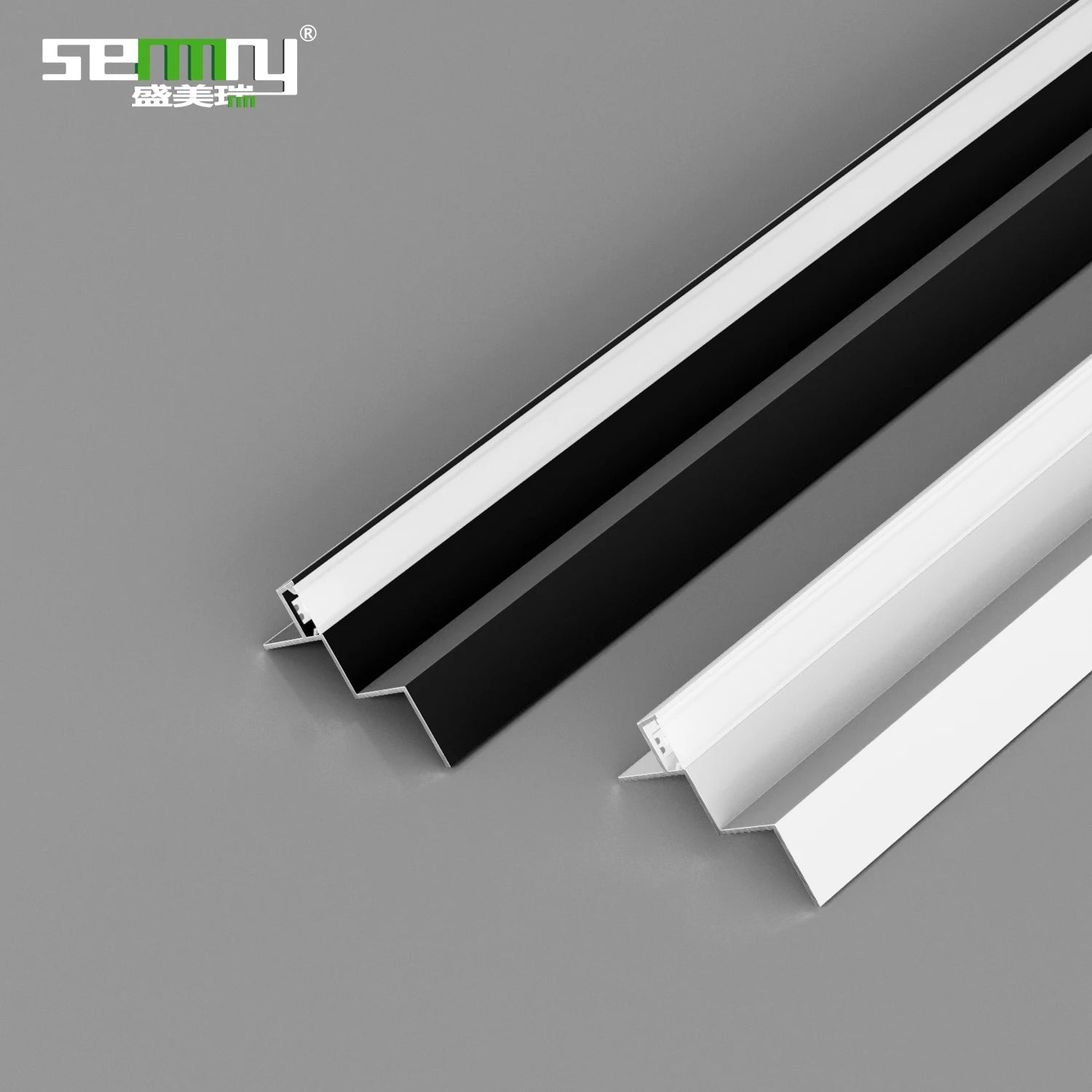 Modern LED Light Strips Recessed Aluminum Channel Housing PC Diffuser Ceiling Metal LED Aluminum Profile for Decorative Ceiling
