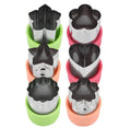Mini Stainless Steel Cookie Cutter Set for Kids Vegetable Cutters and Fruit Stamp Mold Different Shapes