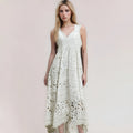 Advanced Elegant Professional Standard Lace Maxi Dress Church Dresses White White Dress Formal