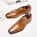 Luxury British Style Men's Wedding Office Loafers Genuine Leather Dress Shoes Pointed Toe Big Size for Autumn Season