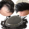 Hair Studios Man Hair Pieces Human Hair Invisible Knot in Stock