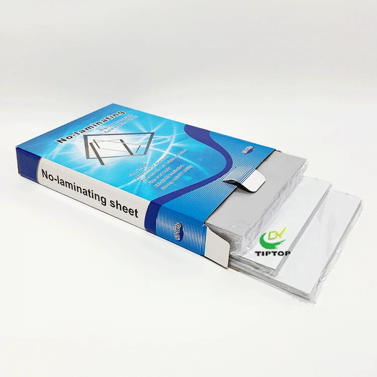 Tiptop sliver color 200*300mm inkjet printable dragon sheet for business card
