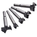 15-35mm Woodworking Hinge Hole Opener 5pcs Hand Electric Drill Board Reaming Drill Bit Set Woodworking Flat Wing Drill