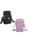 2024 Custom Nylon Waterproof Cell Phone Bag Armband Pouch Phone Packaging Bag Wallet and Phone Bag for Girl