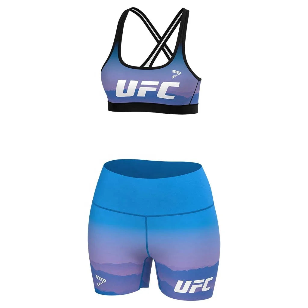 Digital Print Compression Wear Custom Made Mma Wholesale Custom Mma Compression Shirts Shorts