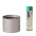 Camping Accessories Titanium Alcohol Stove Rack Combo Set Mini Ultralight Portable Liquid Alcohol Stove with Cross Stand