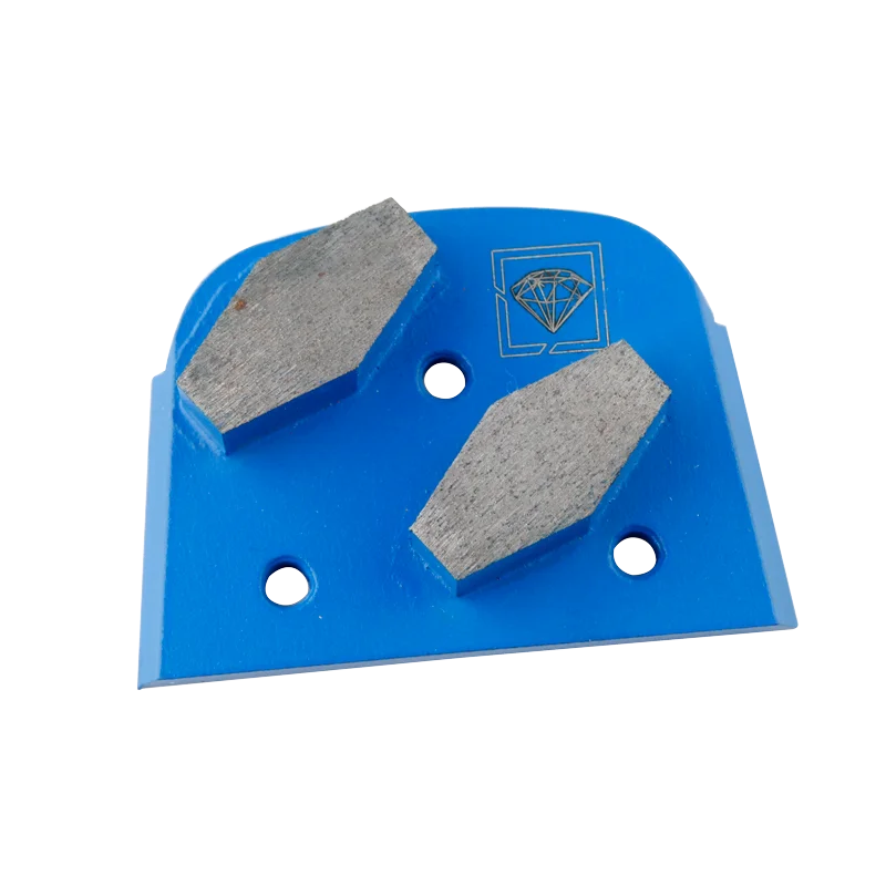 Premium Quality Double Hexagon Segment Diamond Tool for Lavina  6 Grit to 400 Grit Support Custom Styles Concrete Grinding Tools