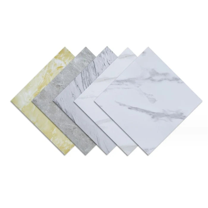 Interior Decoration Square Self-adhesive Floor Easy Installation PVC Glue Down Tiles Luxury Vinyl Plank Flooring Waterproof