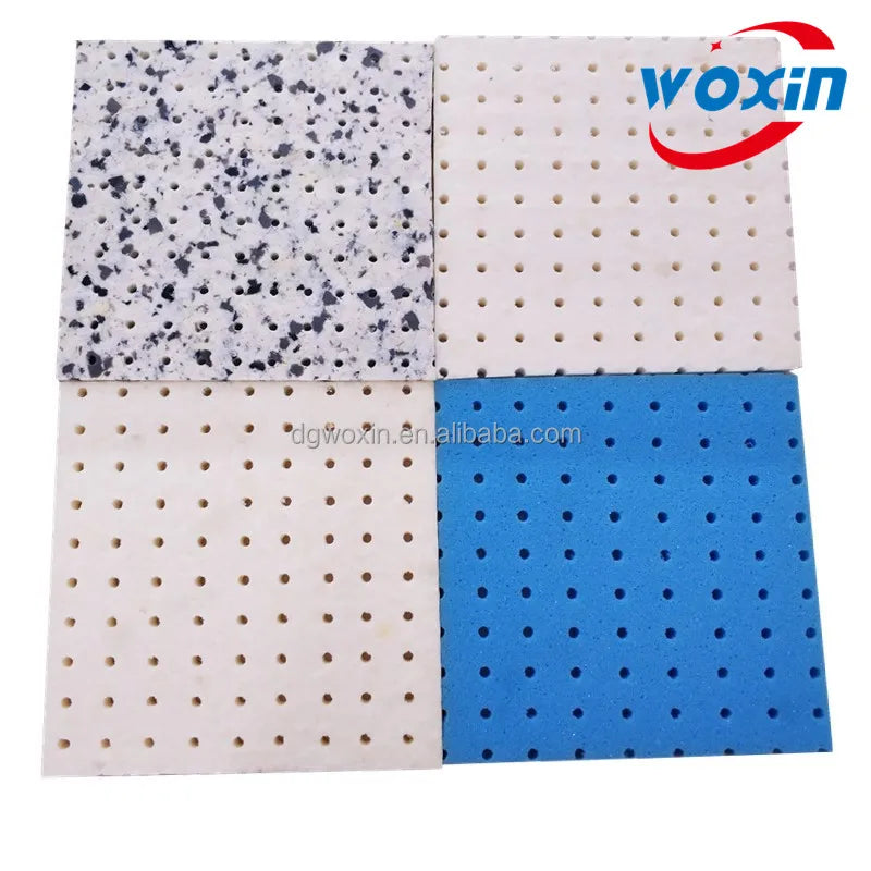 WOXIN Customizable Recycled Foam Pad Modern Design Breathable Hole Garment Use Recycled Foam Sheet