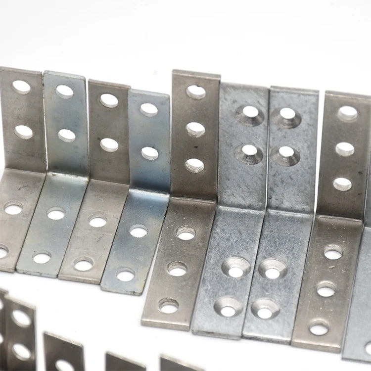 Thick Stainless Steel & Aluminium Home Furniture L-Shaped Metal Angle Bracket Support Board Bracket