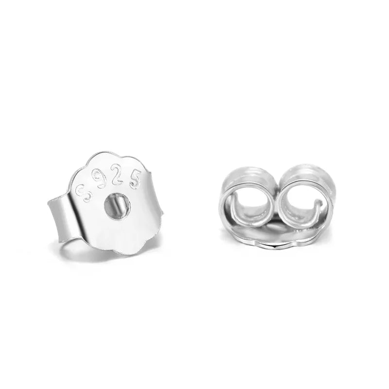 925 Sterling Silver Replacement Back Earring Stopper Sterling Silver Earrings Ear Backs Plug DIY Jewelry Making