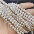 High Quality 6A White Purple 2-6mm Freshwater Loose Pearls Strong Luster Flawless Natural Real Jewelry Making Wholesale Price