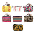 RTS Promotion Wholesale Neoprene Girls Fashion Insulated Portable Zipper Bag/Makeup Bag Sublimation Transfer Makeup Bag