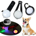 OEM USB Rechargeable Water Resistant Super Bright Flashing LED Clip Pet Pendant Safety Dog Anti Lost Collar Lights Accessories