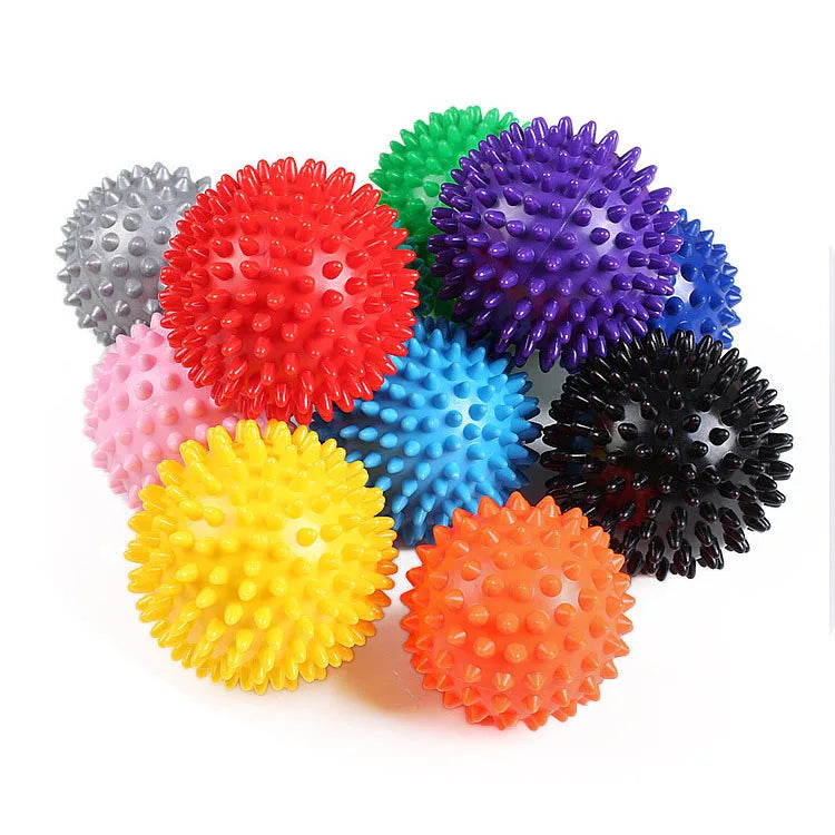 Best Sale PVC Fitness Yoga Ball Spiky Massage Ball 6.5/6.8/7.5cm Muscle Massage Ball Wholesale