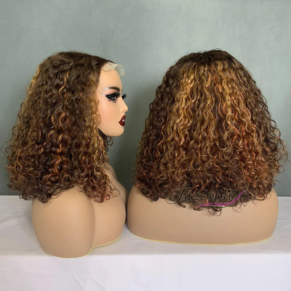 Wholesale Peruvian Human Hair Wigs4*4 Full Closure Natural Human Hair WigSdd Luxury Curl Wave Wig Human Hair for Women