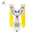 PIAO YU Stainless Steel Powerful Slingshot Blue Eyes outside Hunting Bow with Wire Cutting and Rubber Band