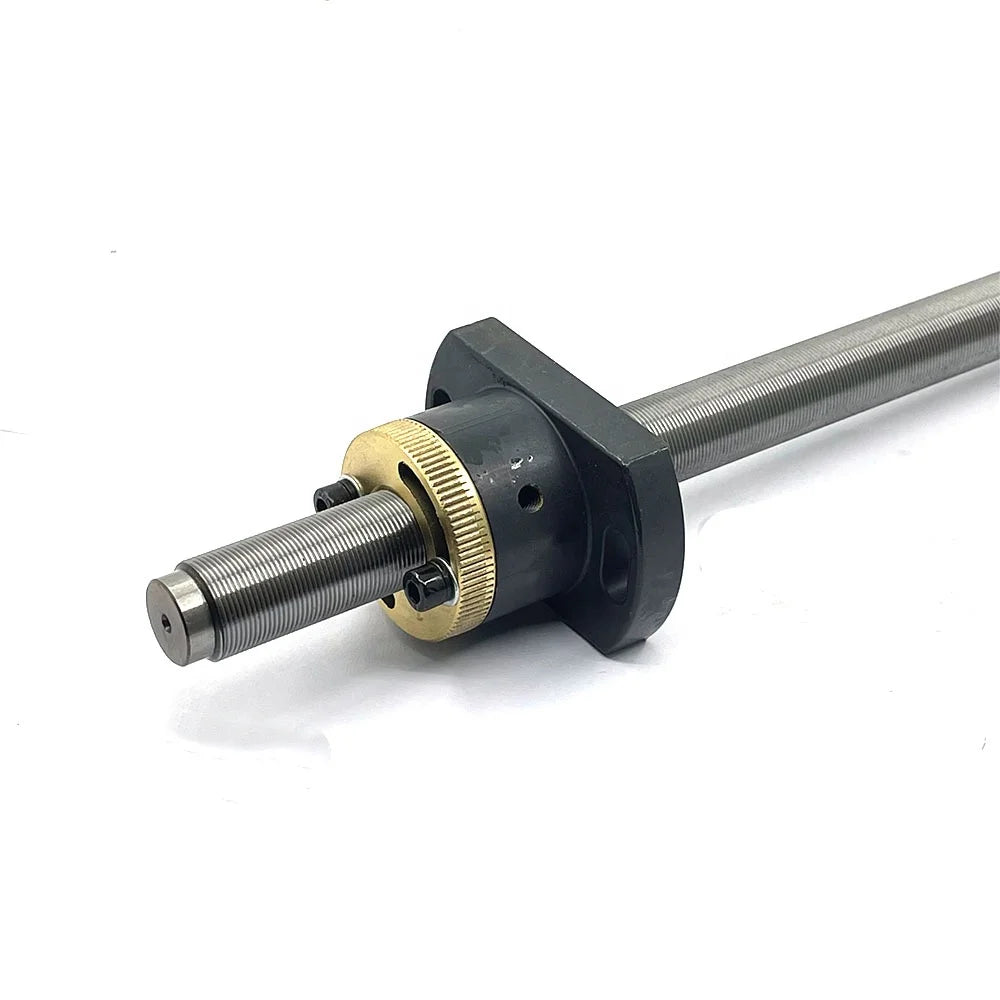EDM Wire Cut Complete Assembly Screw and Nut Steel Iron 20*1*416*17 with Guide Wheel for WEDM-HS Wire Cutting Machine
