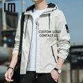 Liu Ming Cheap Wholesale Fashion Spring Autumn Men Casual Hooded Outdoor Outwears Jackets Windbreaker Coats